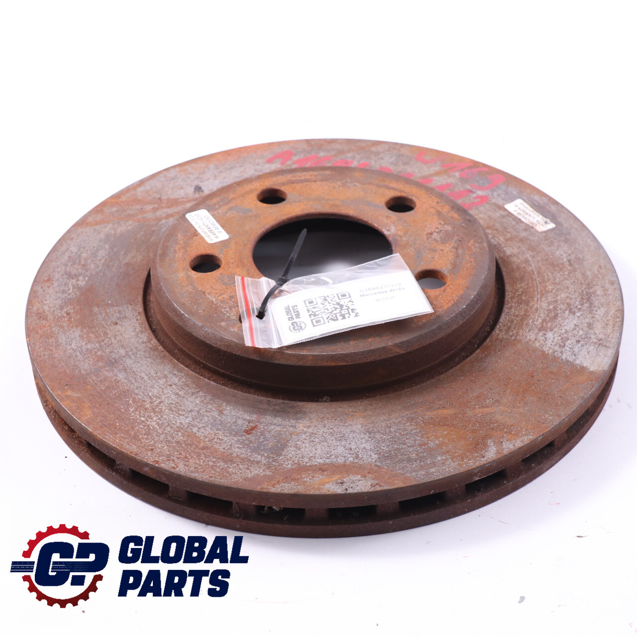 Brake Disc Mercedes W169 W245 Front Left Right N/O/S Brake Rotor A1694211112