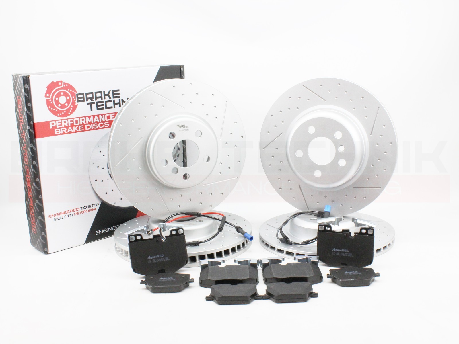 FOR BMW X4 30D XDRIVE G02 PERFORMANCE FRONT REAR DIMPLE GROOVED BRAKE DISCS PADS