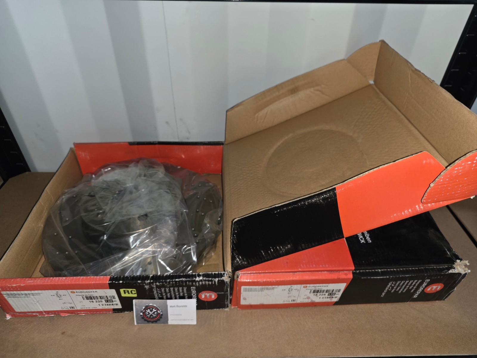Genuine Eurorepar Mercedes-Benz C-Class 07 – 15 Front Brake Discs Set 1622812880
