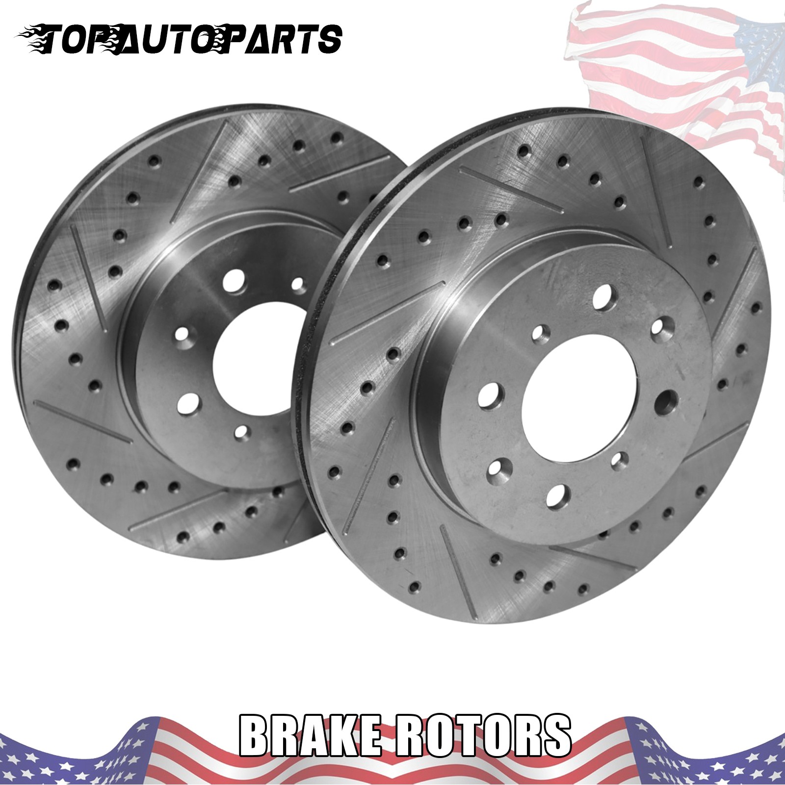 10.31″ Front Drilled Brake Rotors for Honda City Civic Insight Acura Integra EL