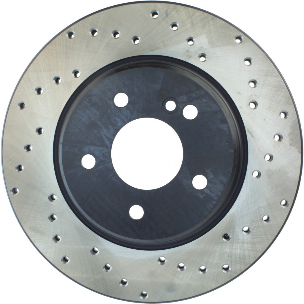 StopTech For Audi A7 Quattro 2012-2018 Drilled Brake Rotor Front Passenger Side