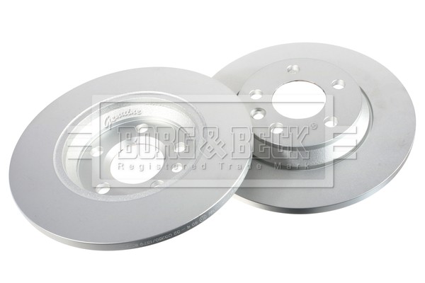2x Brake Discs Pair Solid fits VW CARAVELLE Mk4 2.5 Rear 92 to 03 294mm Set B&B