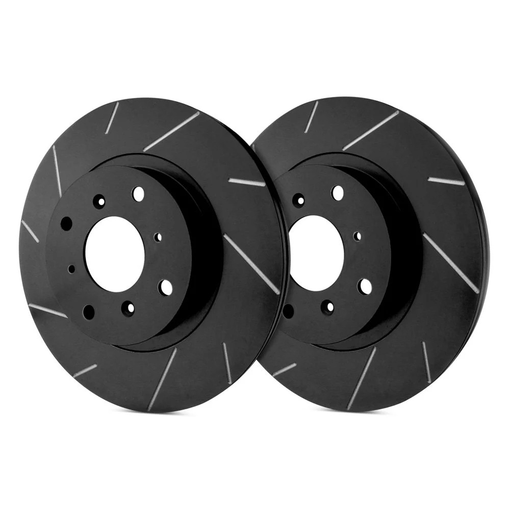 For BMW 430i 17-20 SP Performance T06-4141-BP Slotted 1-Piece Rear Brake Rotors