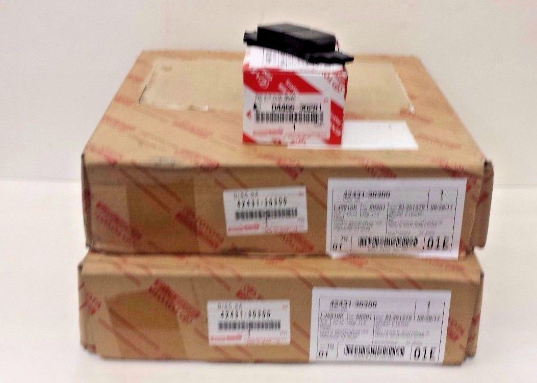 LEXUS OEM FACTORY REAR BRAKE PAD AND ROTOR SET 2014-2015 IS250
