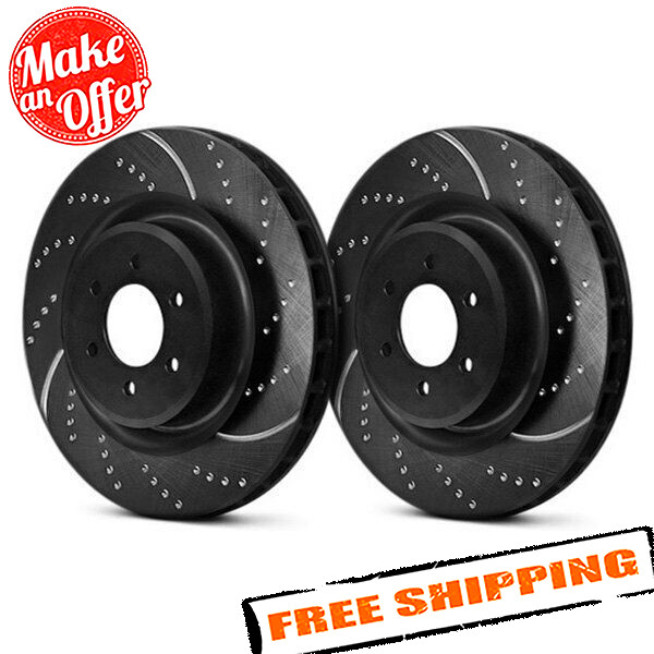 EBC 3GD Series Sport Dimpled & Slotted Brake Rotors for 05-17 Toyota Tacoma
