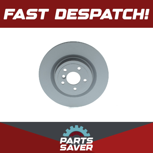 2x Brake Discs Pair Vented fits JAGUAR XE X760 2.0 Rear 2015 on 325mm Set Bosch
