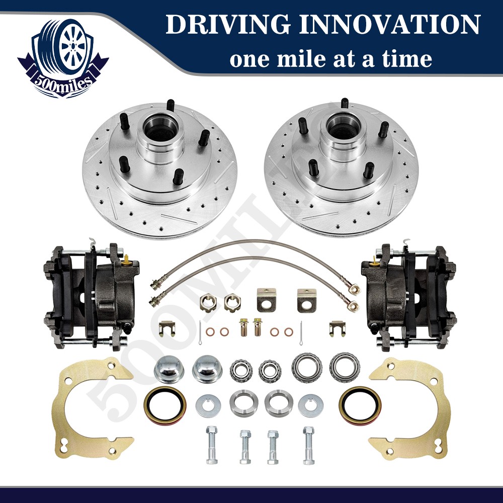 9.25″ Metric Disc Brake Kit to New for 1949 – 1954 Chevy Car 5×4.5″ BP GM