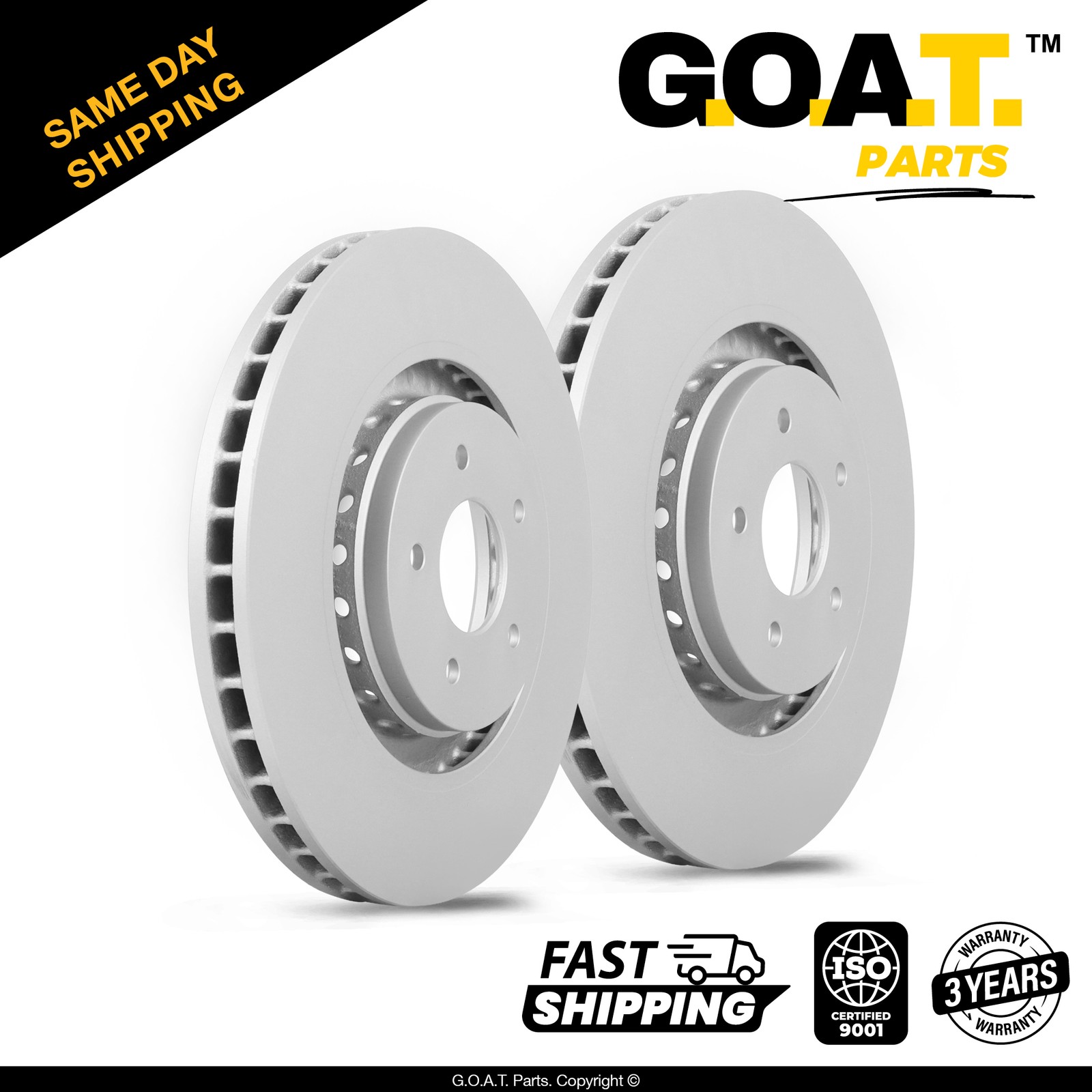Front Brake Rotors for 2022-2025 INFINITI QX60 Nissan Murano Pathfinder 13.78 in