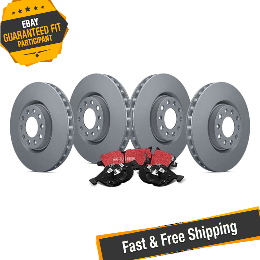 EBC S20K1610 Stage 20 Street Plain Front & Rear Brake Kit for 04-08 Acura TSX