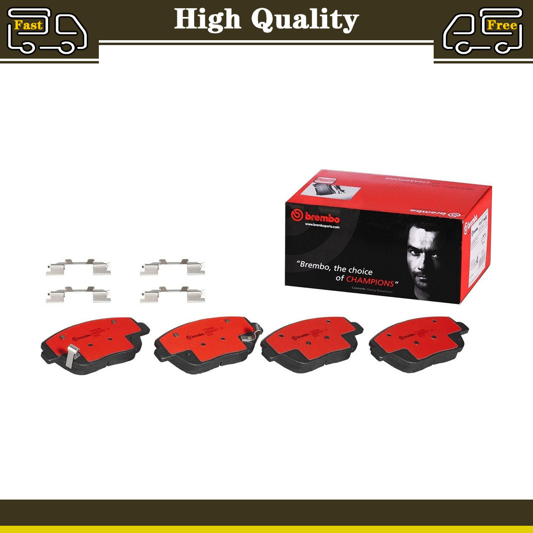 Brembo OEM Front Ceramic Brake Pads Kit For 2011-2016 Kia Optima 9 Yr Warranty