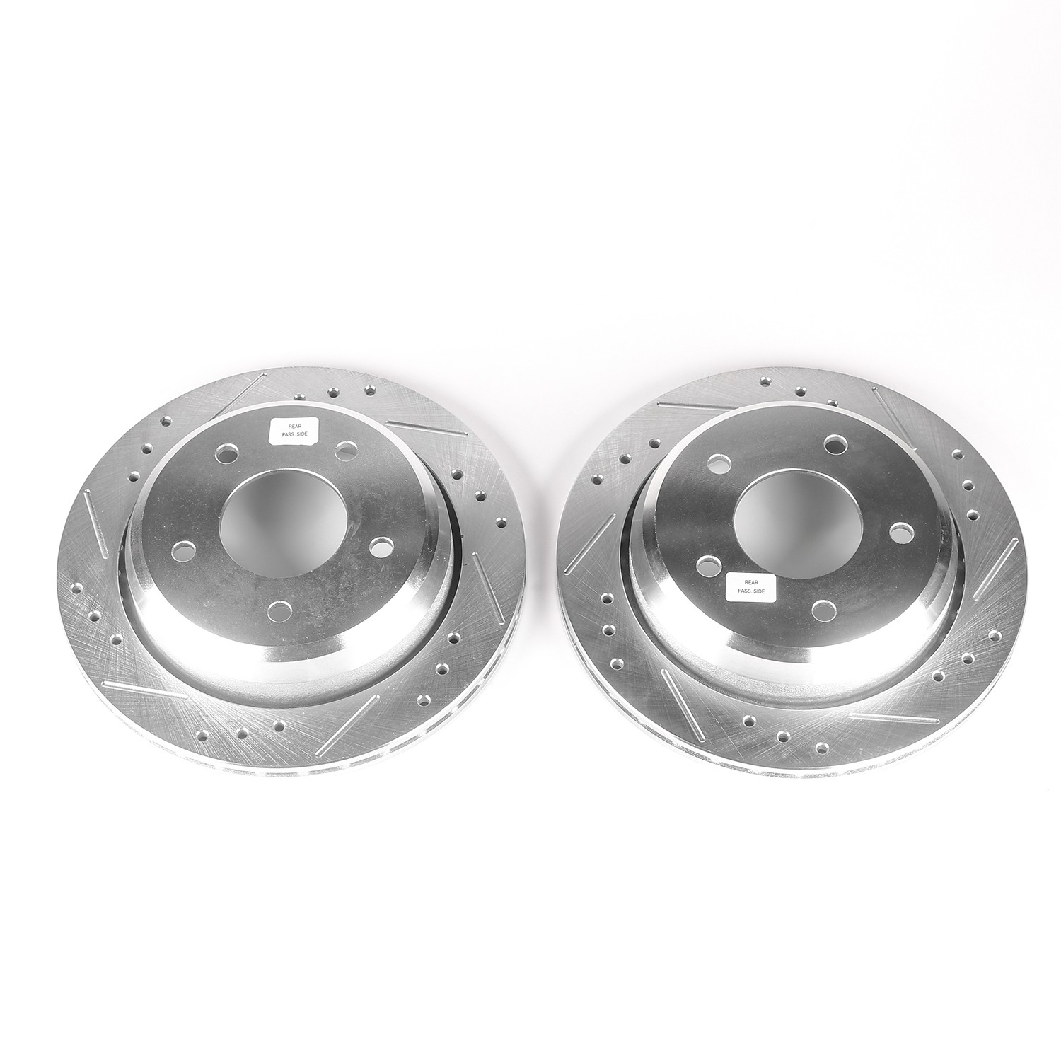 PowerStop Evolution Drilled Slotted Rotors Pair Rear For Chevrolet Caprice