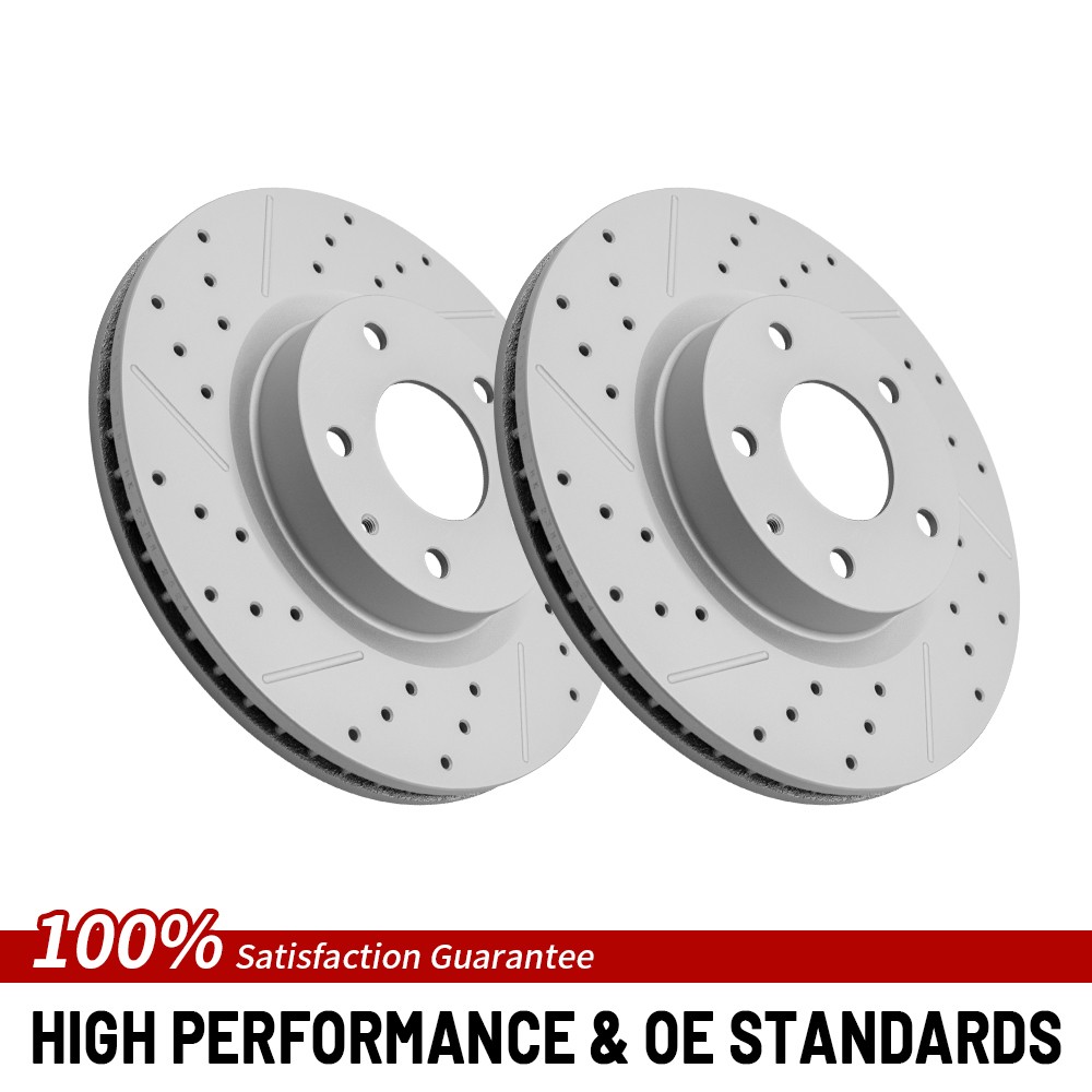 11.61 inch Front Drilled Brake Rotor For 2014-2022 Mazda 3/3 Sport Mazda CX-3