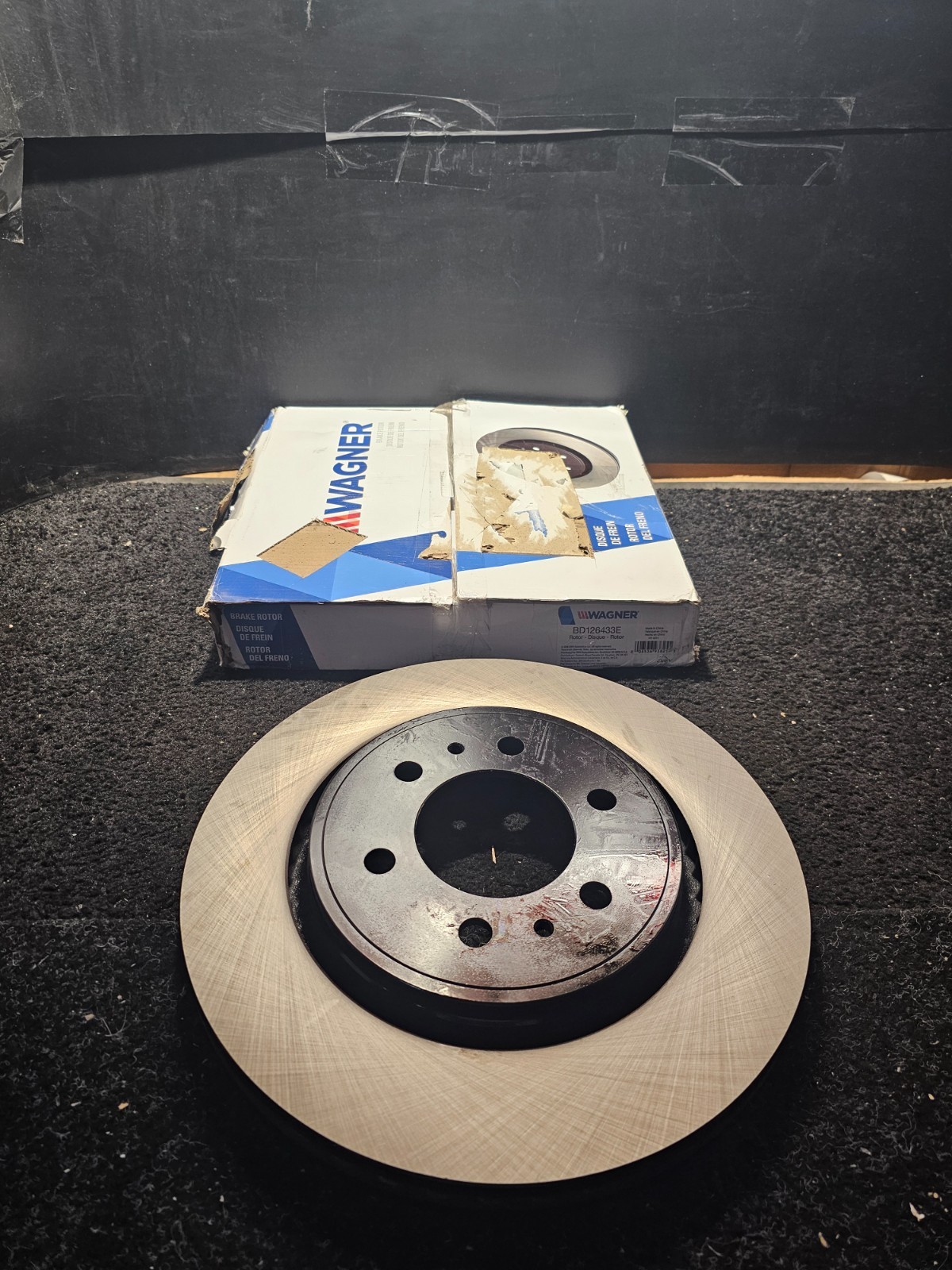 Wagner BD126433E – Plain Vented Front Brake Rotor For 2007-2019 Ford Expedition