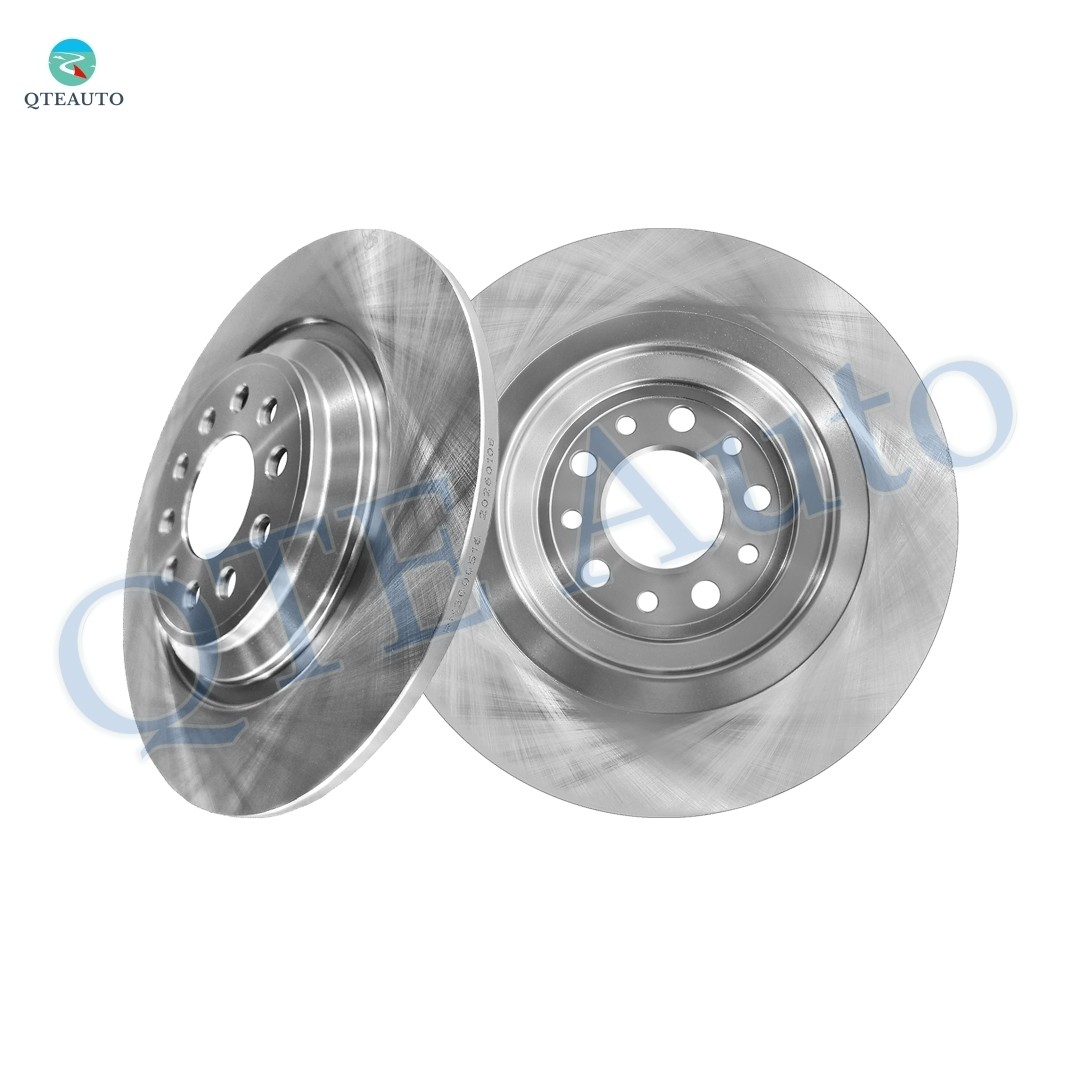 Rear 320mm Brake Disc Rotors For 2014-2023 Jeep Cherokee