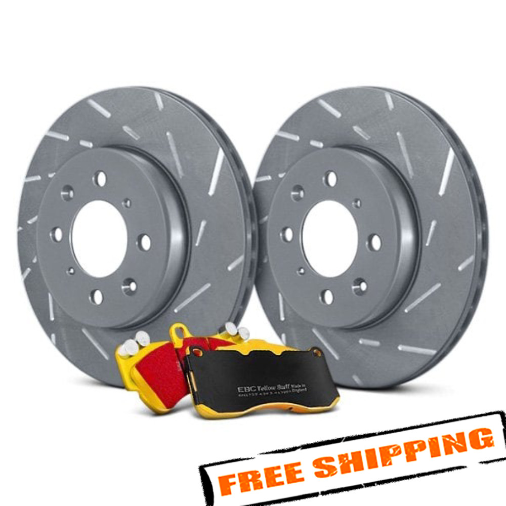 EBC Stage 9 Super Sleeper Slotted Front Brake Kit for 2009-2018 Toyota Corolla
