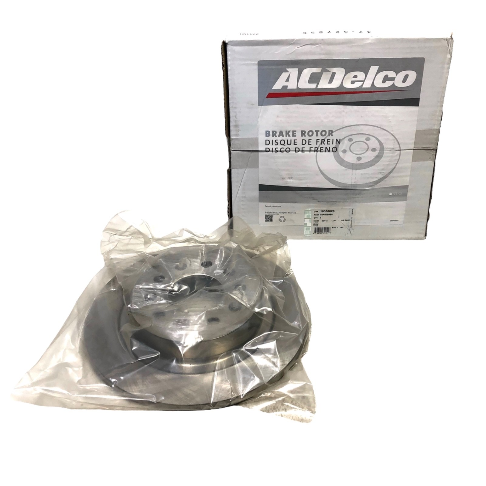ACDelco 18A81999A Gold Rear Brake Rotor For Select 2016-24 Chevy Malibu Equinox