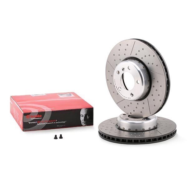 Brembo Front Brake Discs Ø 340 Mm BMW Series 1 2 F22_F23 3 4 M Performance