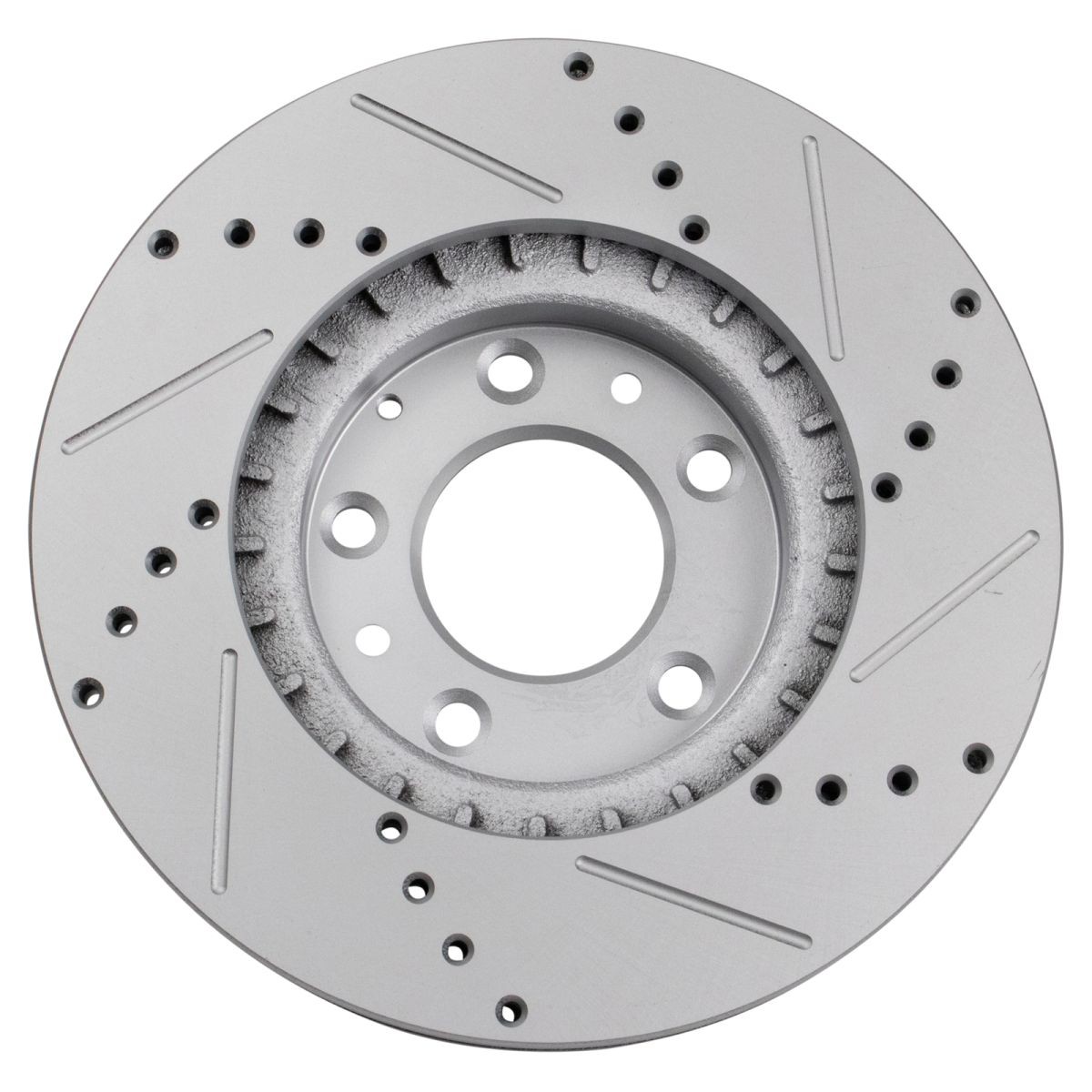 Front Ceramic Brake Pad & Performance Rotor Set of 2 Kit for Mazda CX-7 CX7