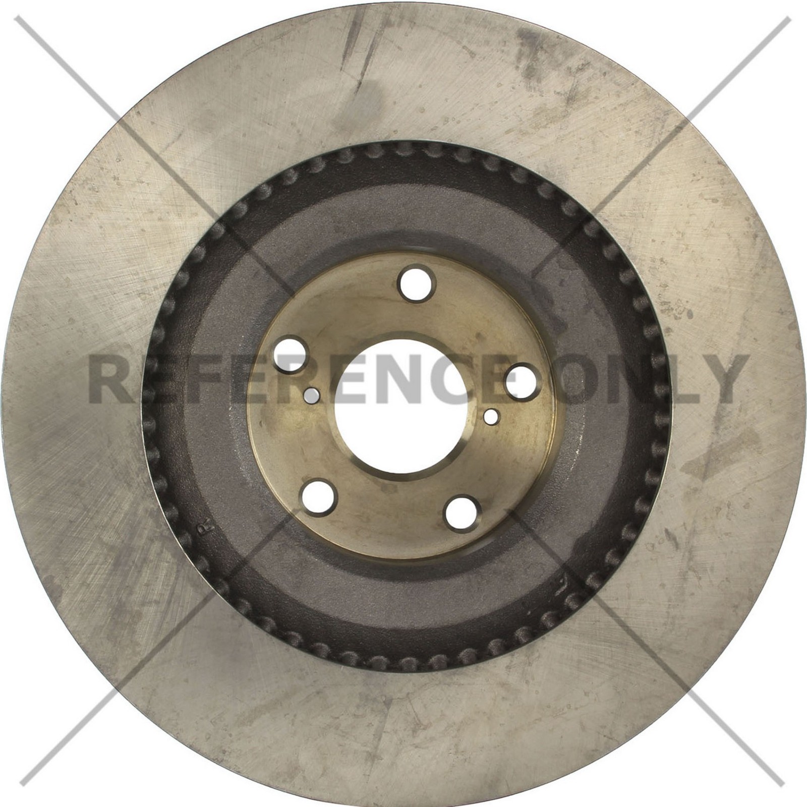 Centric Front Passenger Side Disc Brake Rotor for Lexus (120.44205)