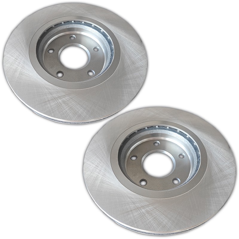 2PCS Front Brake Rotors Pair Fit Nissan Rogue Select Sentra 2008-2013 Rogue