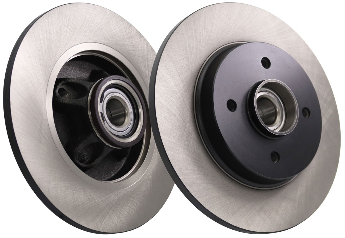 2x Brake Discs Pair Solid fits CITROEN C4 GRAND PICASSO Rear 06 to 13 268mm Set