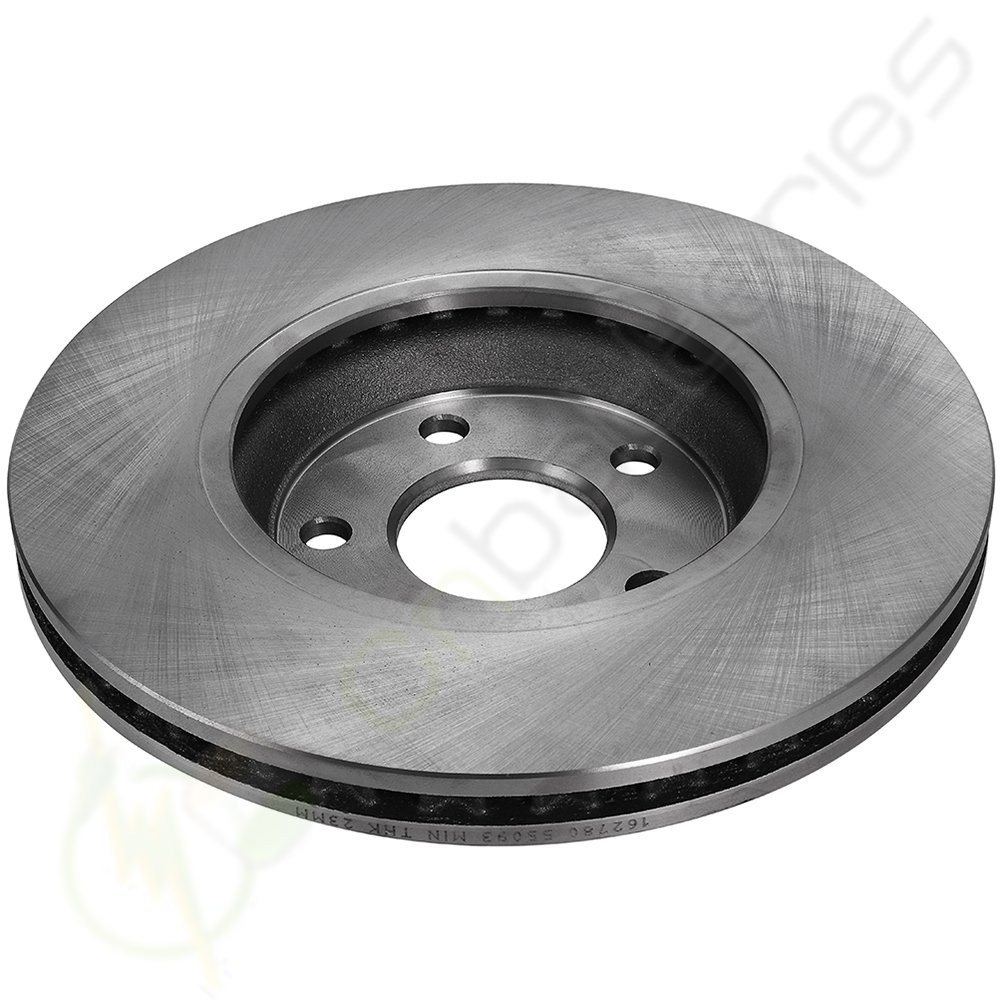 Front Rear Solid Brake Rotors Fits 2008-2011 Chevrolet Malibu 2.4L