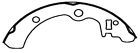 BRAND NEW FDP 562 REAR DRUM BRAKE SHOES FITS VEHICLES ON CHART
