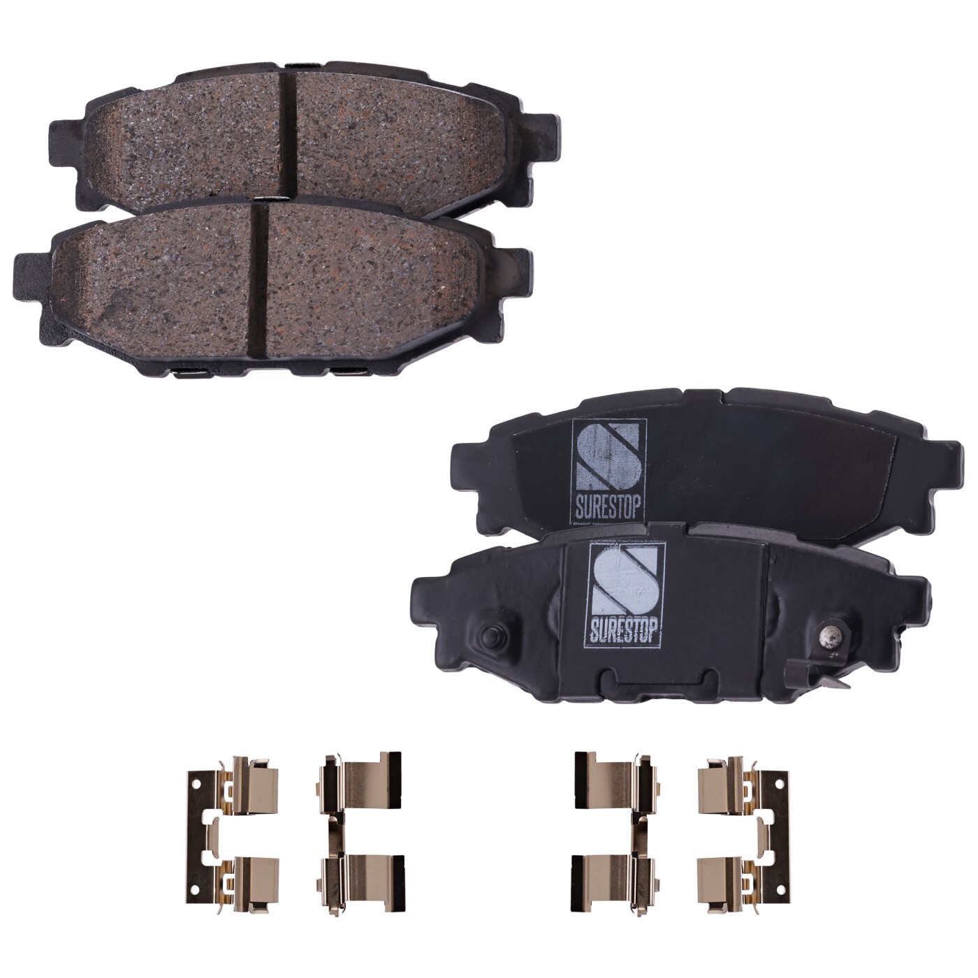 Rear Ceramic Brake Pad Set For 2009-2018 Subaru Forester 2016-2020 Crosstrek