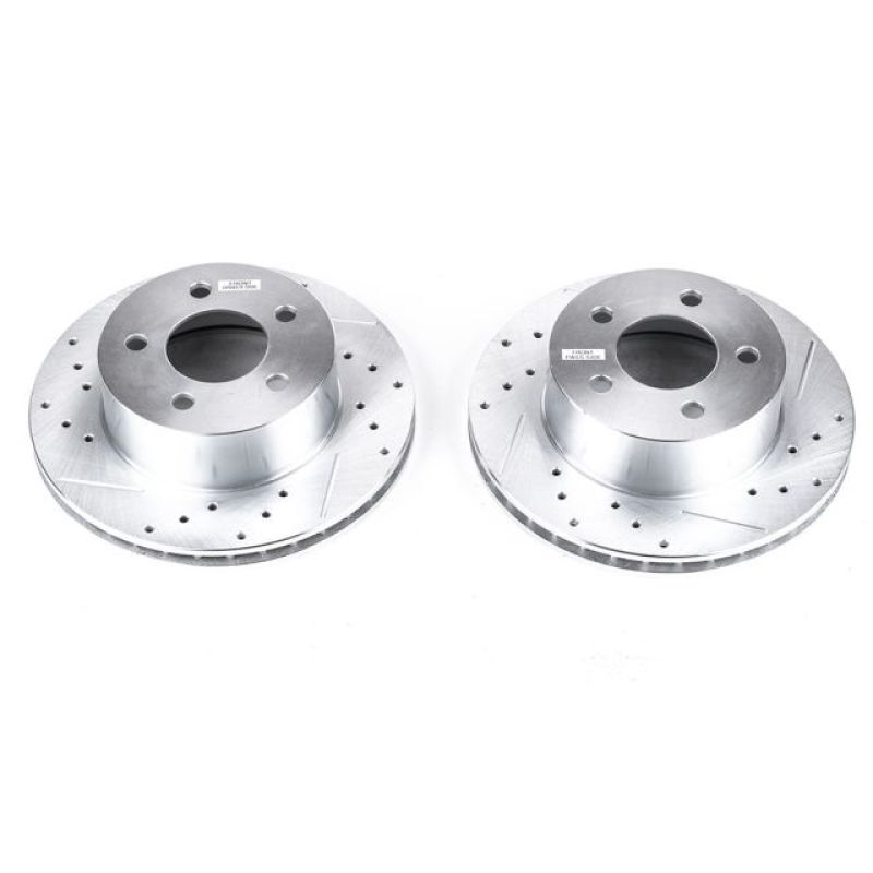 Power Stop For 90-99 Jeep Cherokee Front Evolution Rotors – Pair
