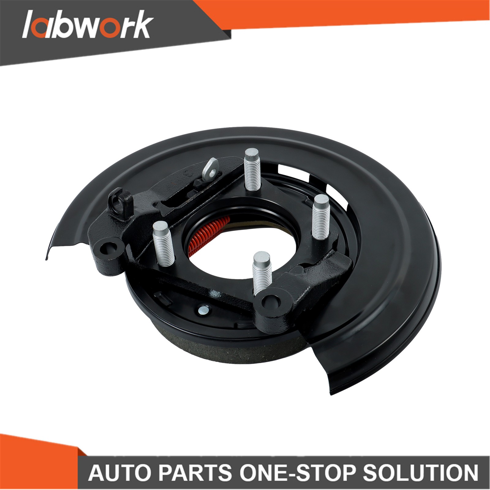 Labwork Rear LF Loaded Brake Backing Plate 1999-2004 For Ford F-250 Super