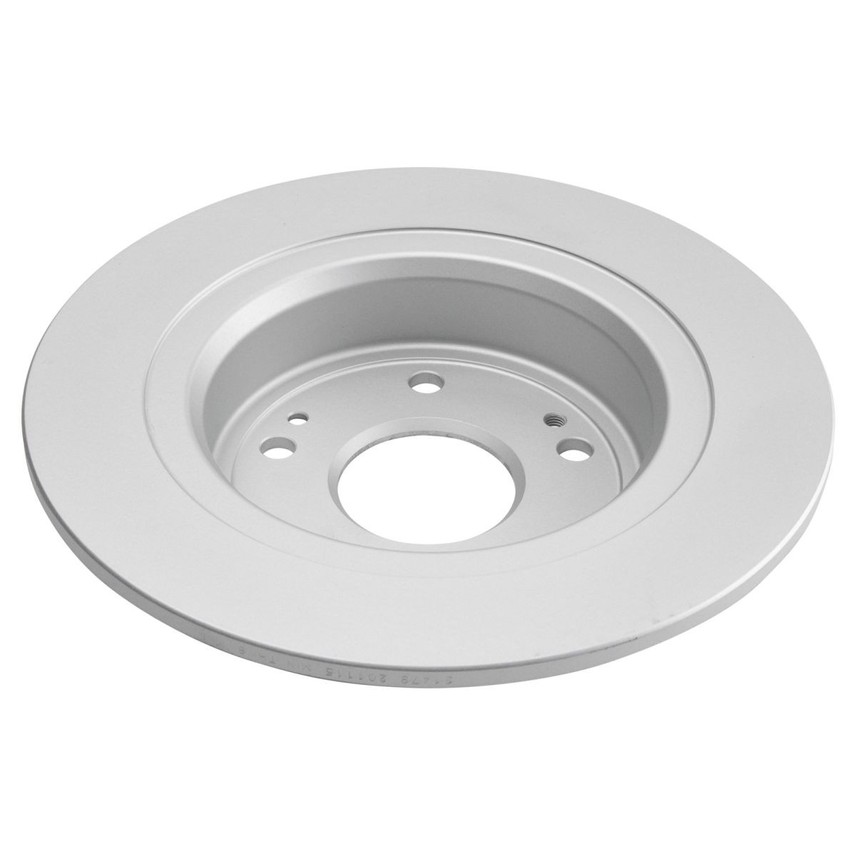 TRQ Front & Rear Ceramic Pad & Coated Rotor Kit for Honda HR-V
