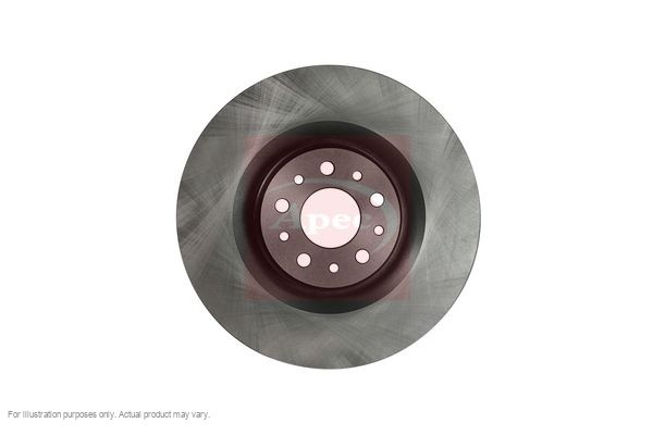 2x APEC Front Brake Discs For FIAT DOBLO Platform/Chassis 59kW/80HP/1248cc