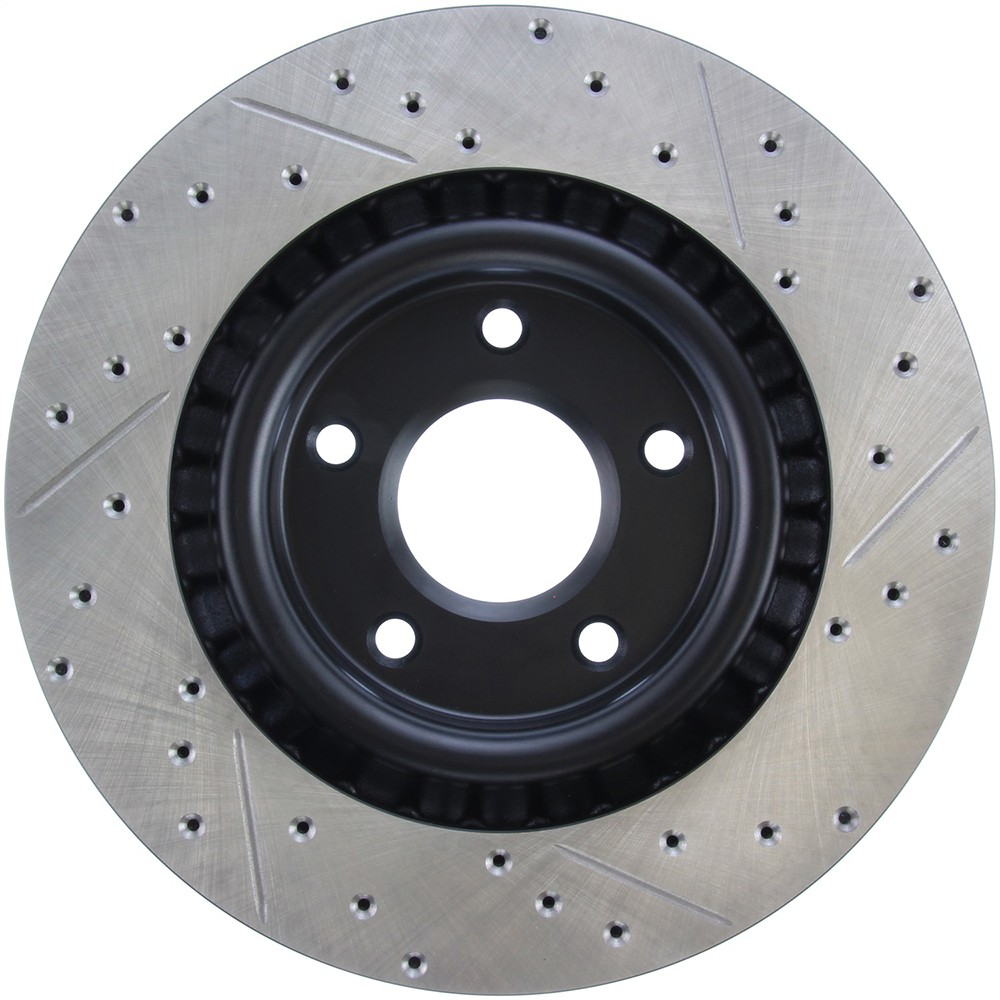 StopTech 127.62085R Front Right Drilled Brake Rotor for 05-13 Chevrolet Corvette