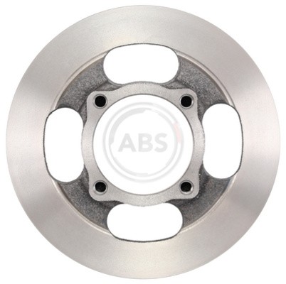 ABS 18212 Front Brake Discs Pair 209mm Solid Fits Aixam 400 A.721 A.741 A.751