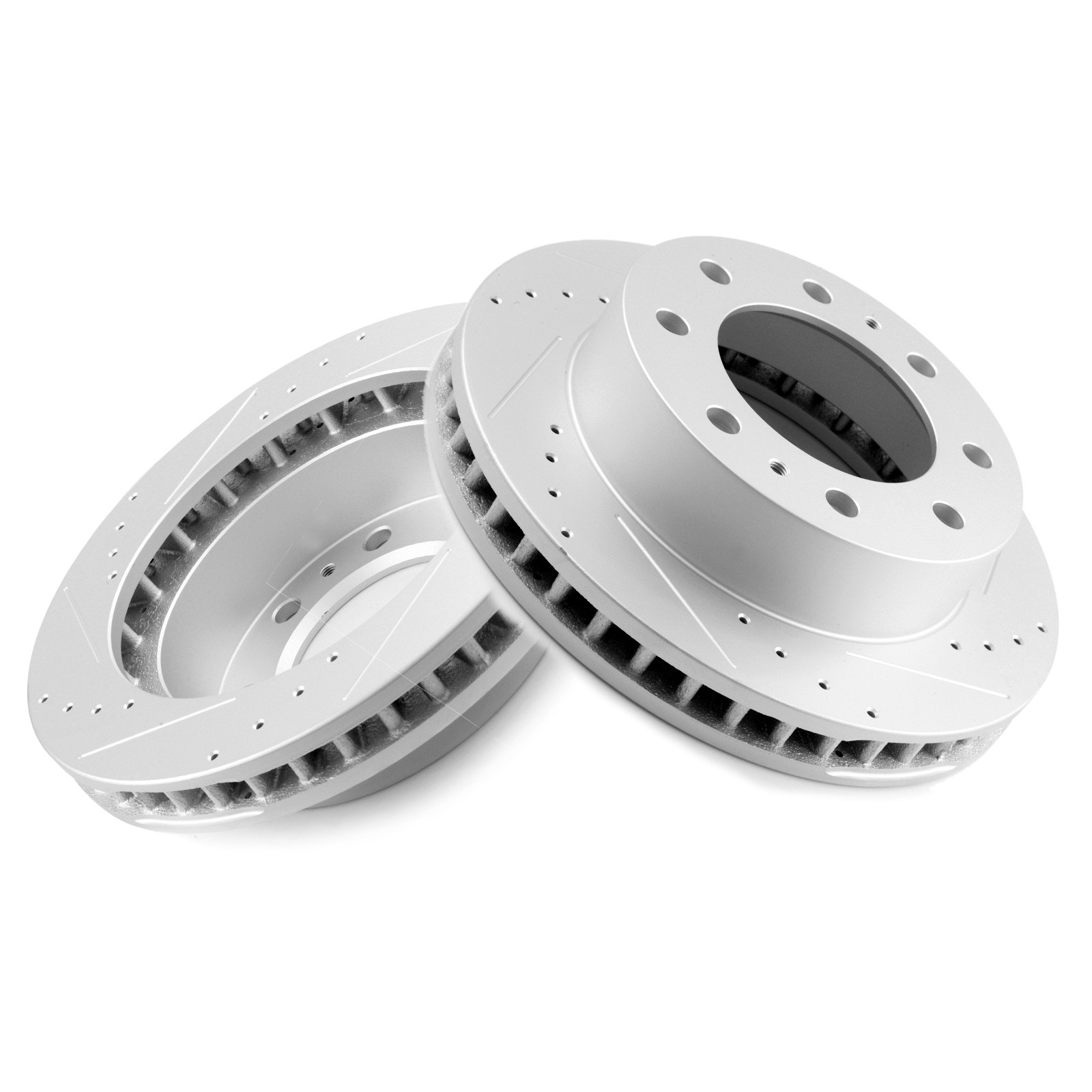 2pcs Front Brake Rotors Discs For Chevrolet Express 3500 & GMC Savana 3500