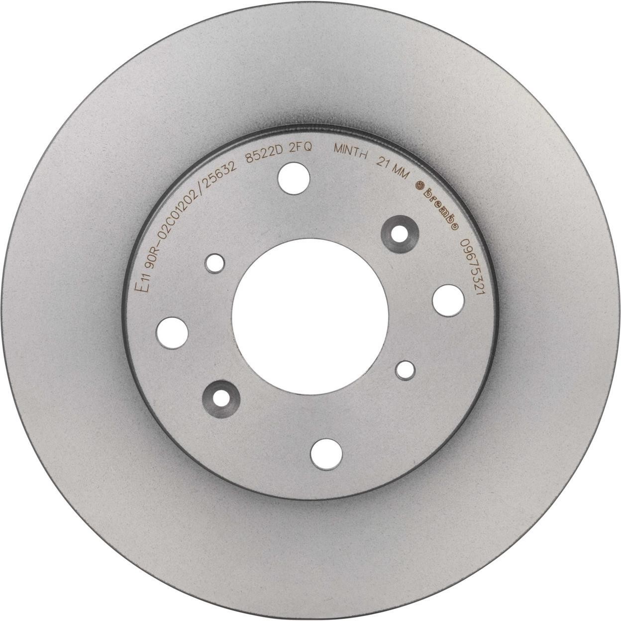 Brembo 09.6753.21 Disc Brake Rotor