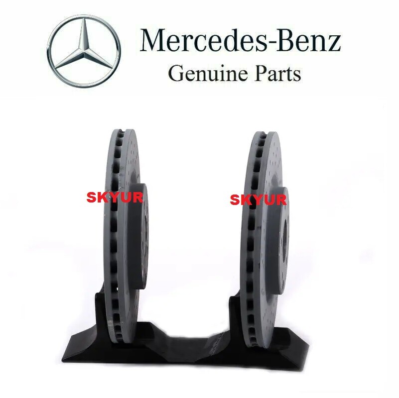 Mercedes Front & Rear 4 Disc Brake Rotors C230,240,280,320 CLK SLK Genuine