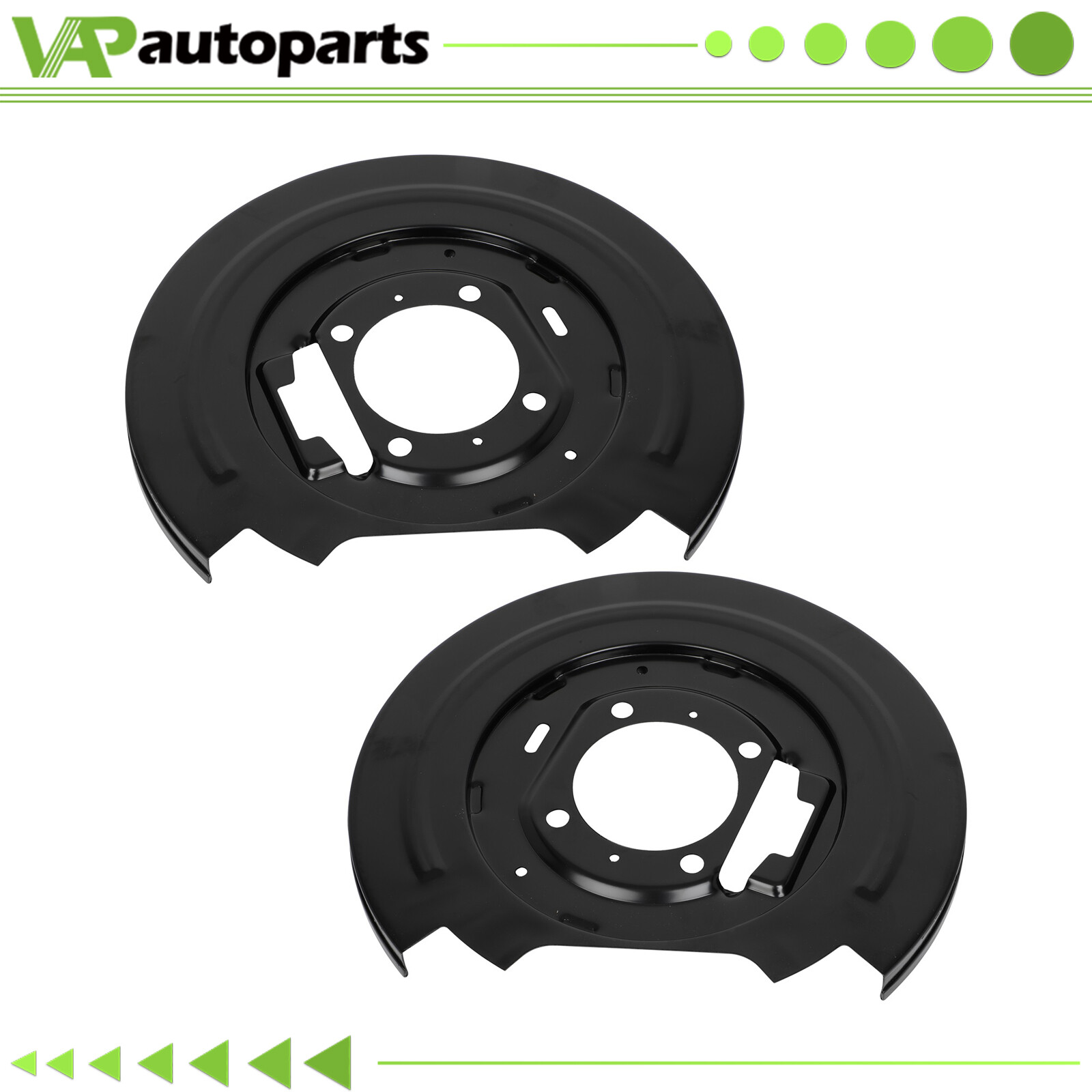2X Rear Brake Dust Shields For F150 Truck F250 Expedition 6L3Z2C220R 6L3Z2C220L