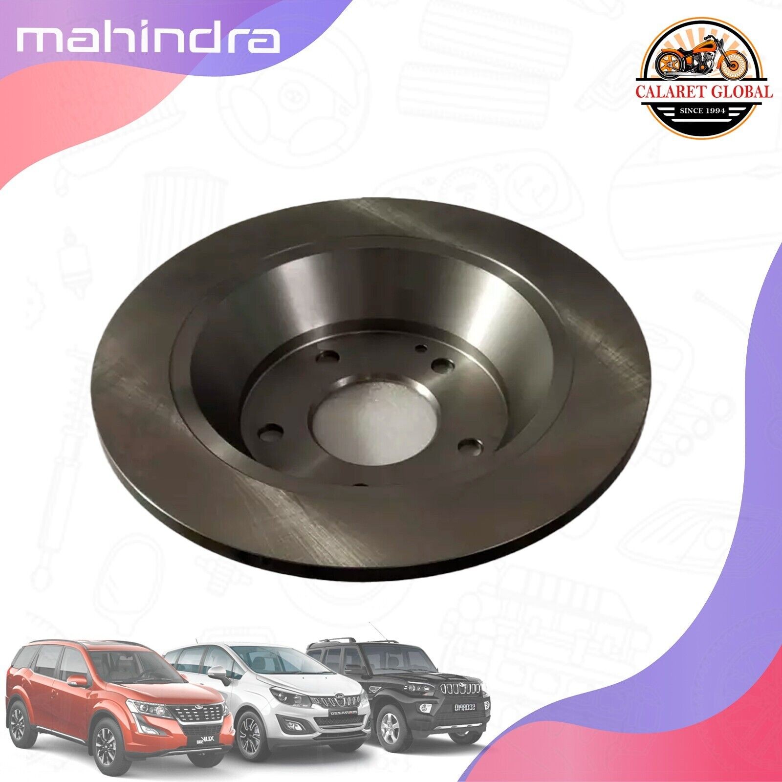 OEM GENUINE FRONT & REAR DISC BRAKE ROTOR FOR MAHINDRA XUV300 1.5L XUV3XO