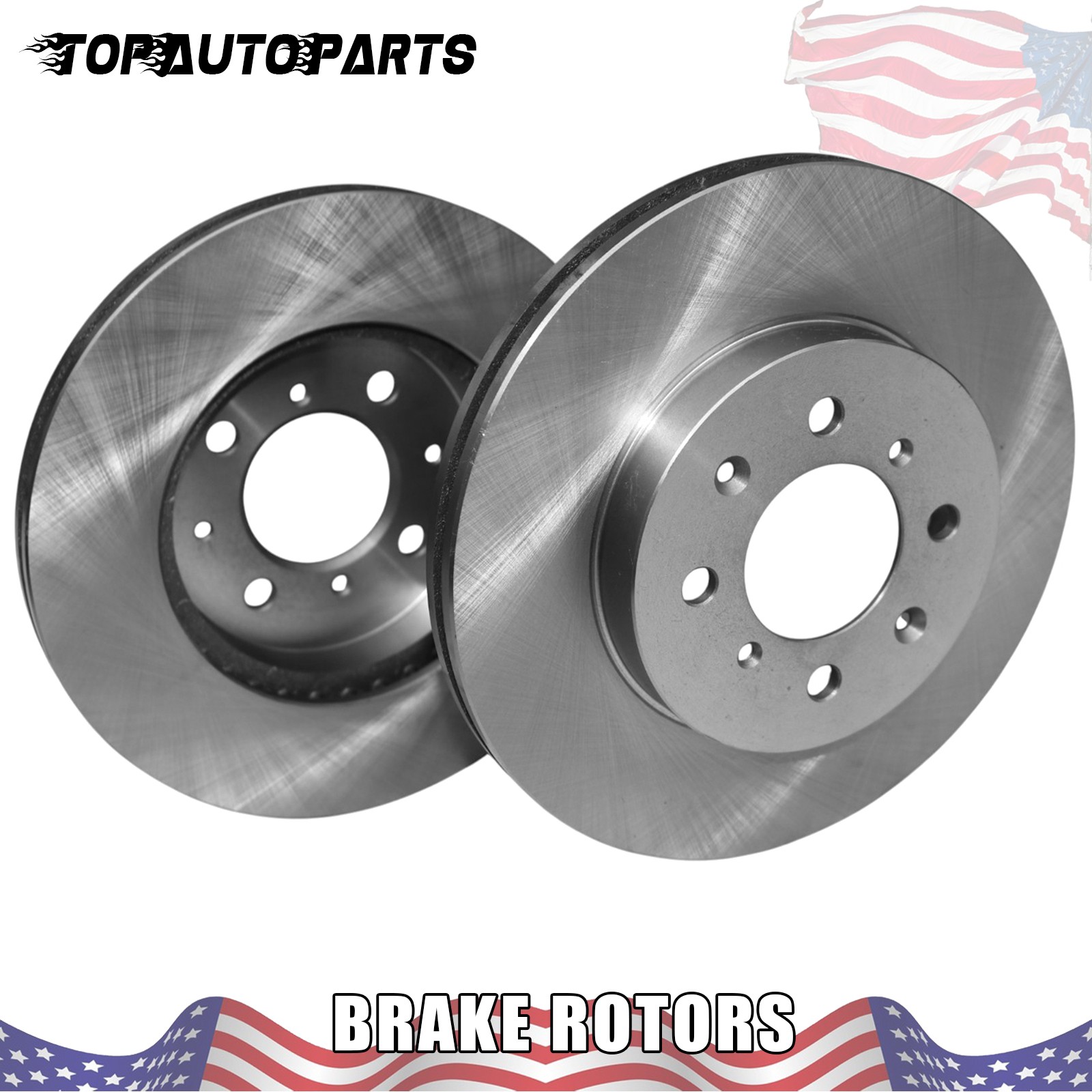 10.32″ Front Disc Brake Rotors Set for Honda Civic Fit Insight Acura Integra EL