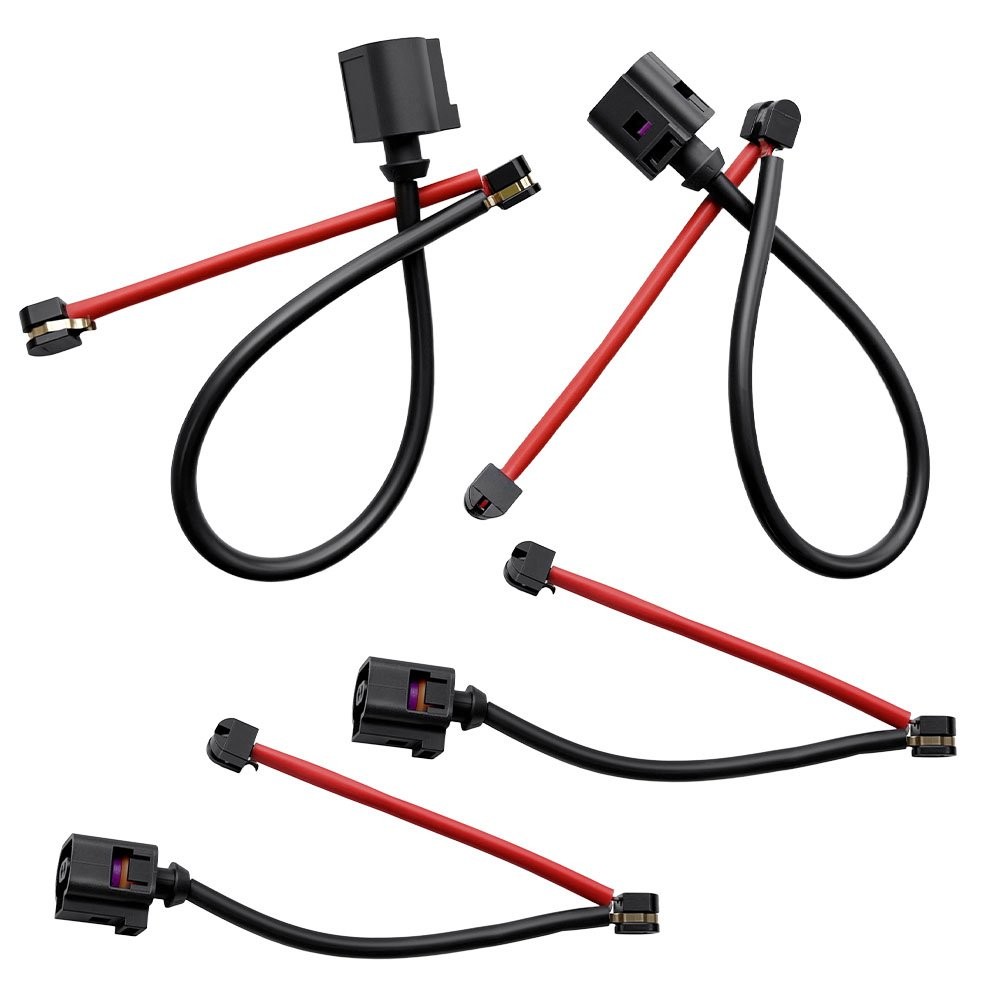 8PCS Brake Wear Sensor Kit for Porsche Cayenne Panamera 2011-2016 Front & Rear