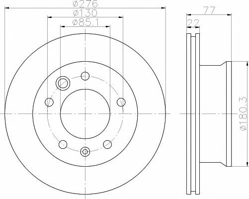 TEXTAR Front BRAKE DISCS + PADS for MERCEDES SPRINTER 3-t Box 314 NGT 2000-2006
