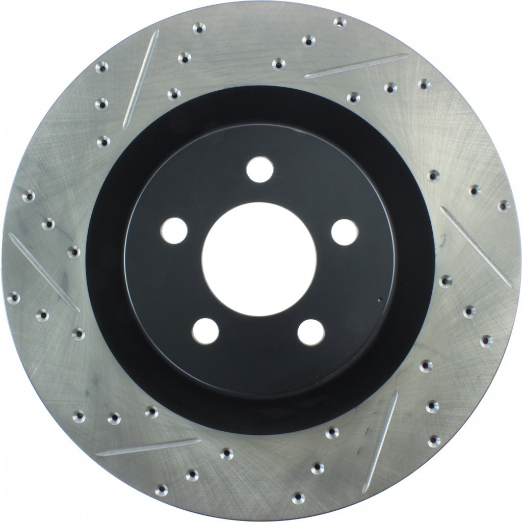 StopTech For Chrysler 300 2006-2009 Brake Rotor Front Passenger Side Slotted