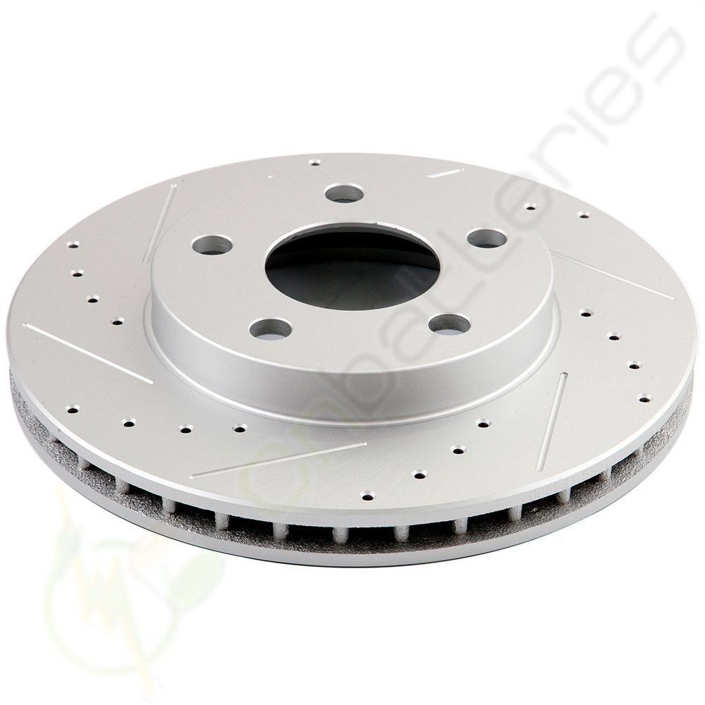 Front Brake Rotors And Ceramic Pads For Chevrolet Malibu Pontiac Grand Am 97-05