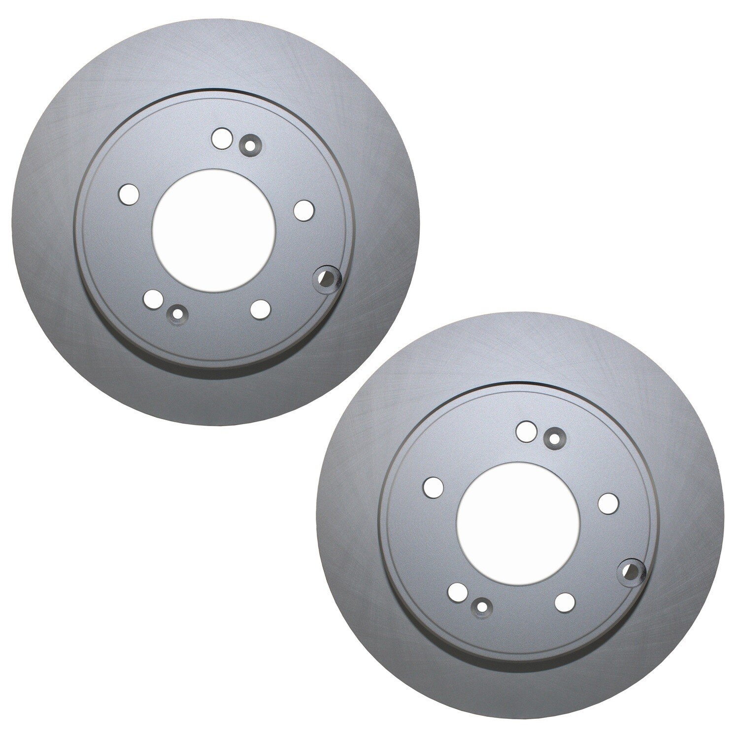 Bison Performance Pair 2 Rear Coated 284mm Brake Rotors for Azera Sonata Optima