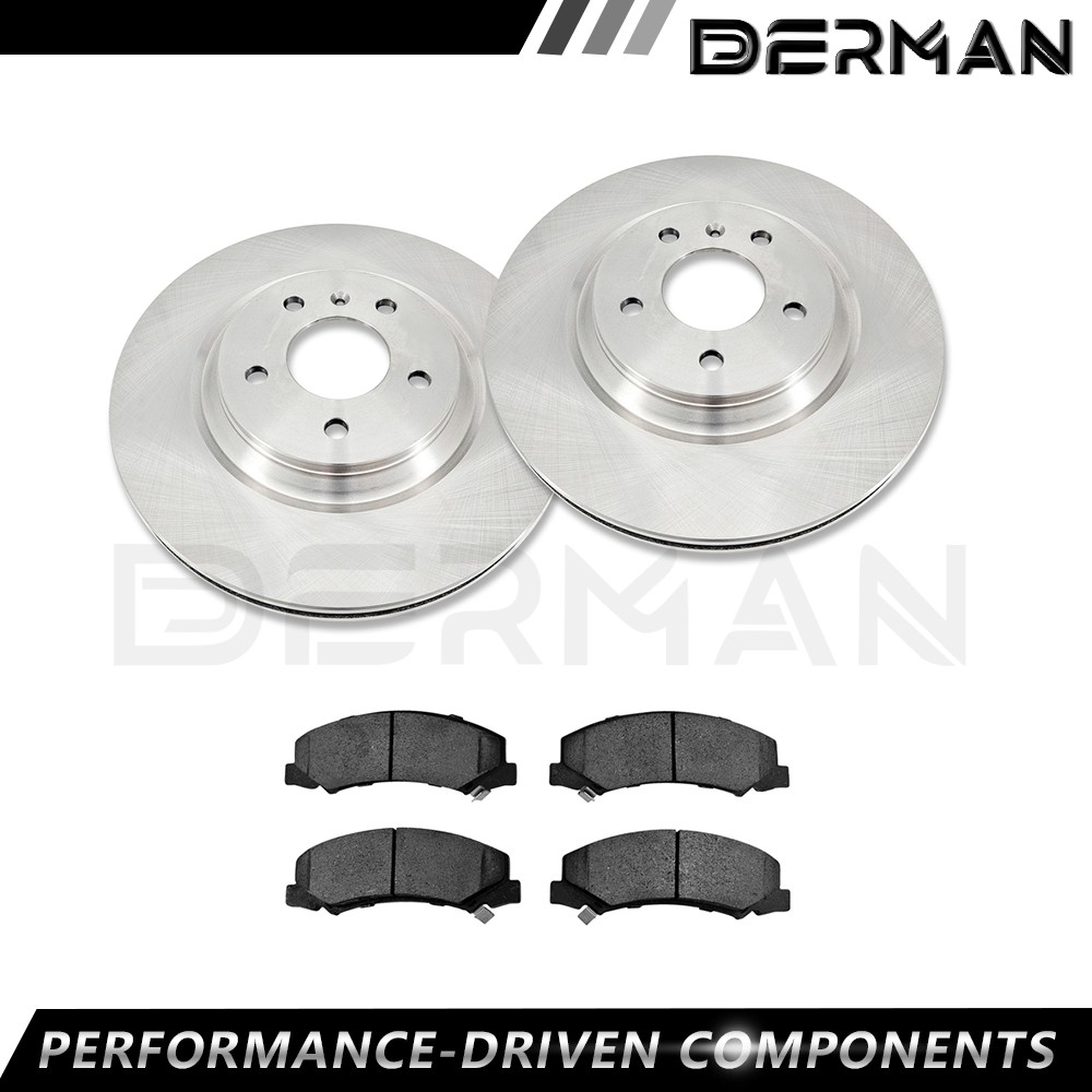 Front Brake Rotors & Ceramic Pads for Cadillac DTS Buick LuCerne V8 323mm 06-11