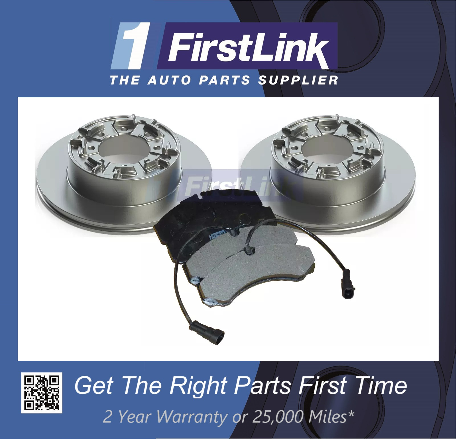 Iveco Daily Mk1 45C – 1999 Rear Brake Discs Pads