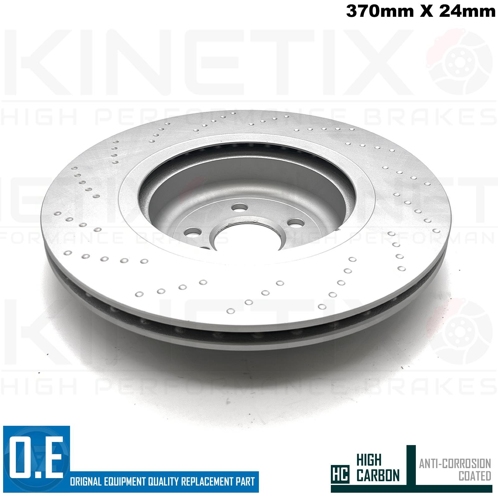 FOR BMW 740d Ld G11 G12 M SPORT REAR BRAKE DISCS TEXTAR PADS 370mm