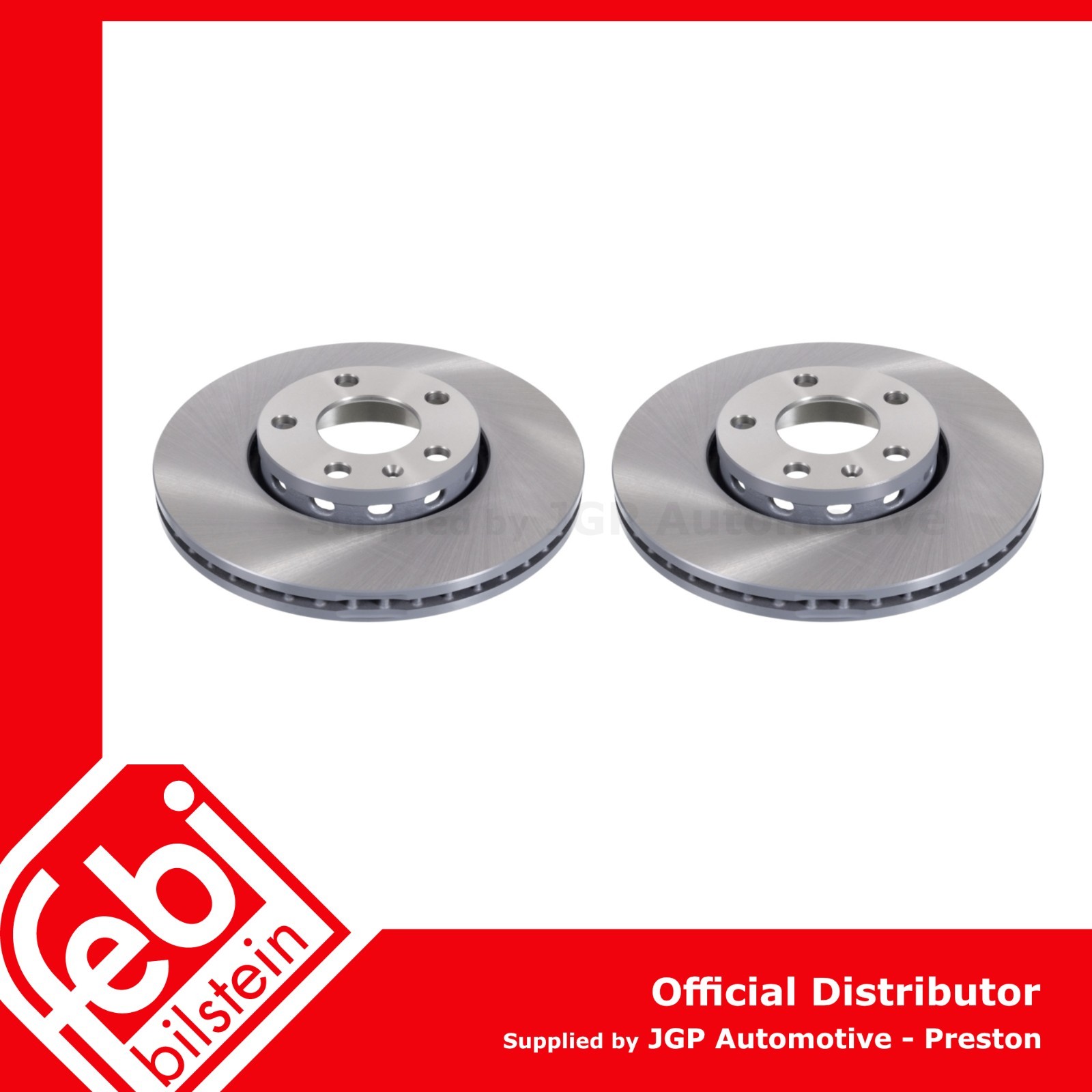 2X Front Brake Discs 288 X 25mm – Audi A4 A6 VW Passat Seat Skoda – 8E0615301Q