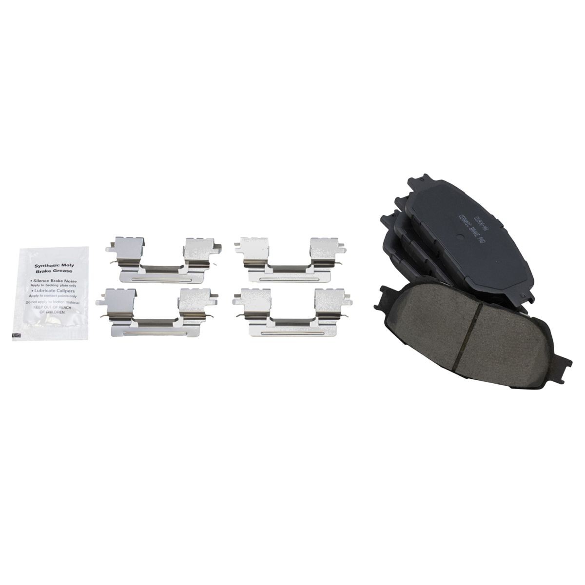 TRQ Performance Brake Pad & Rotor Kit Fits Toyota